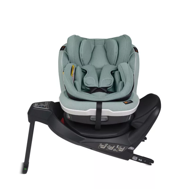 BeSafe Silla de Coche Grupo 0+/1 Izi Twist B I-Size sea green melange 4