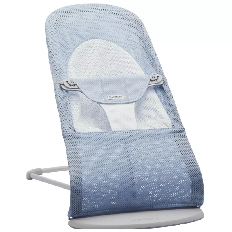 BabyBjörn Hamaca Balance Soft Mesh  azul cielo