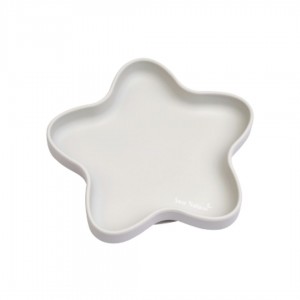 Saro Plato Silicona Star Gris