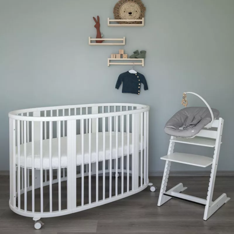 Stokke® Cuna Sleepi™ V3 blanco lifestyle