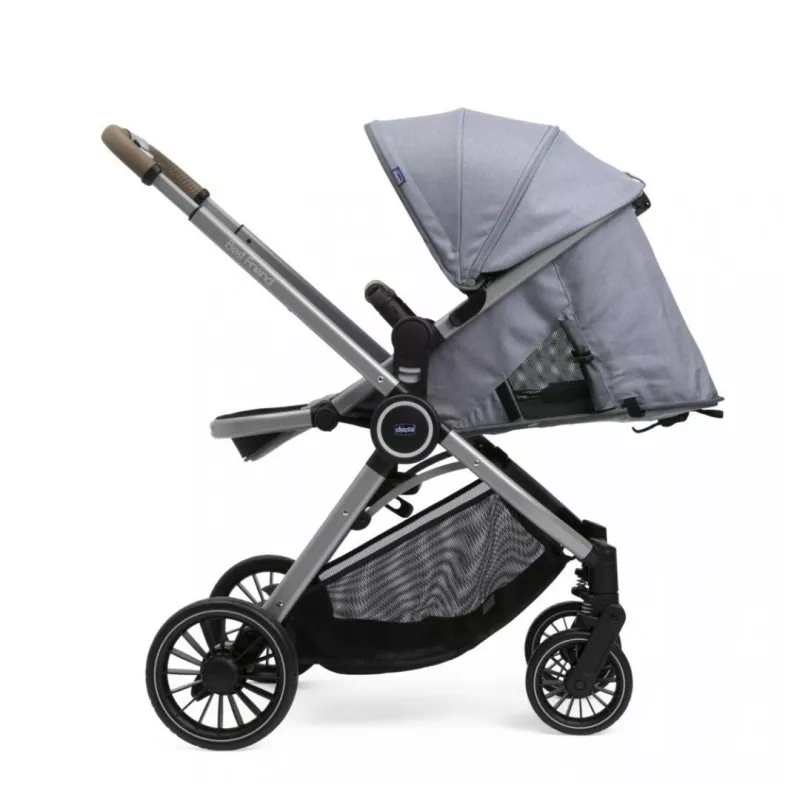 Chicco Cochecito Dúo Best Friend Pro magnet grey silla lateral