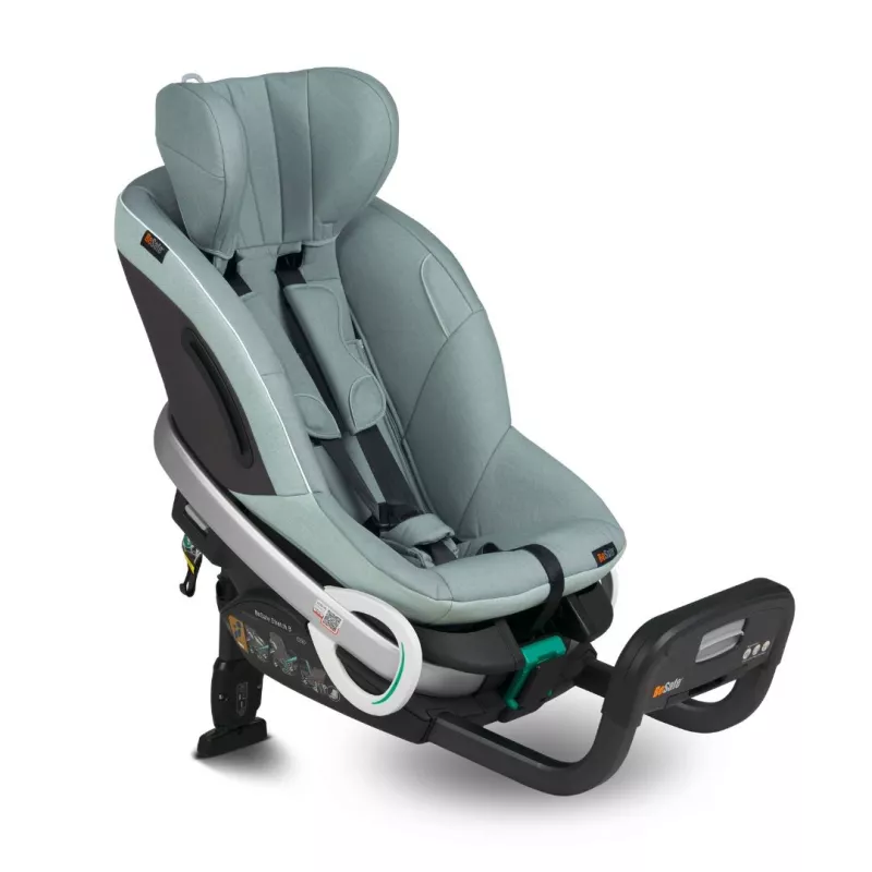 BeSafe Silla de Coche Grupo 0+-1-2 Stretch B i-Size sea green melange grupo 2-3