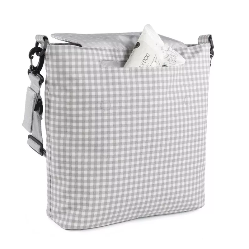 Walking Mum Bolso Silla Paseo I Love Vichy gris bolsillo