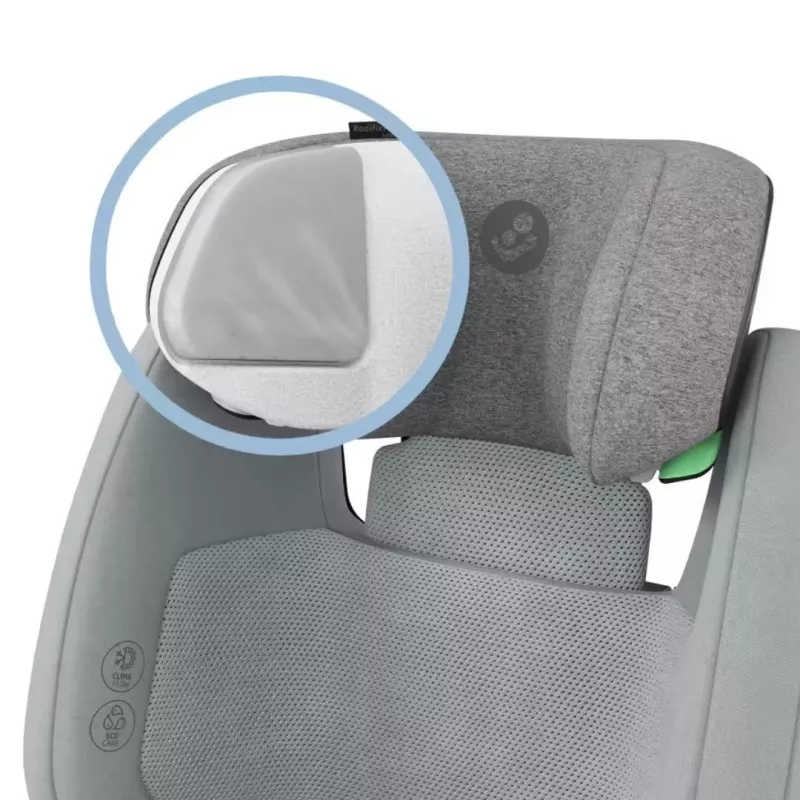 Maxi-Cosi Silla Coche Rodifix I-Size Grupo 2-3 authentic grey reposacabezas