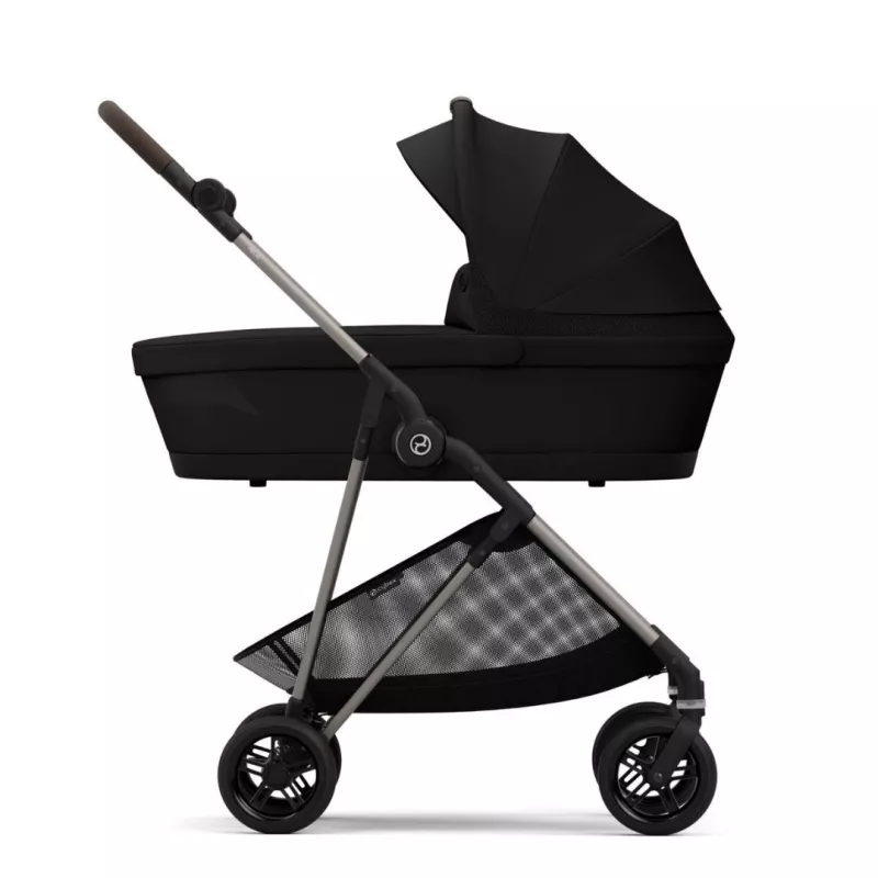 Cybex Capazo Melio Cot Moon Black chasis