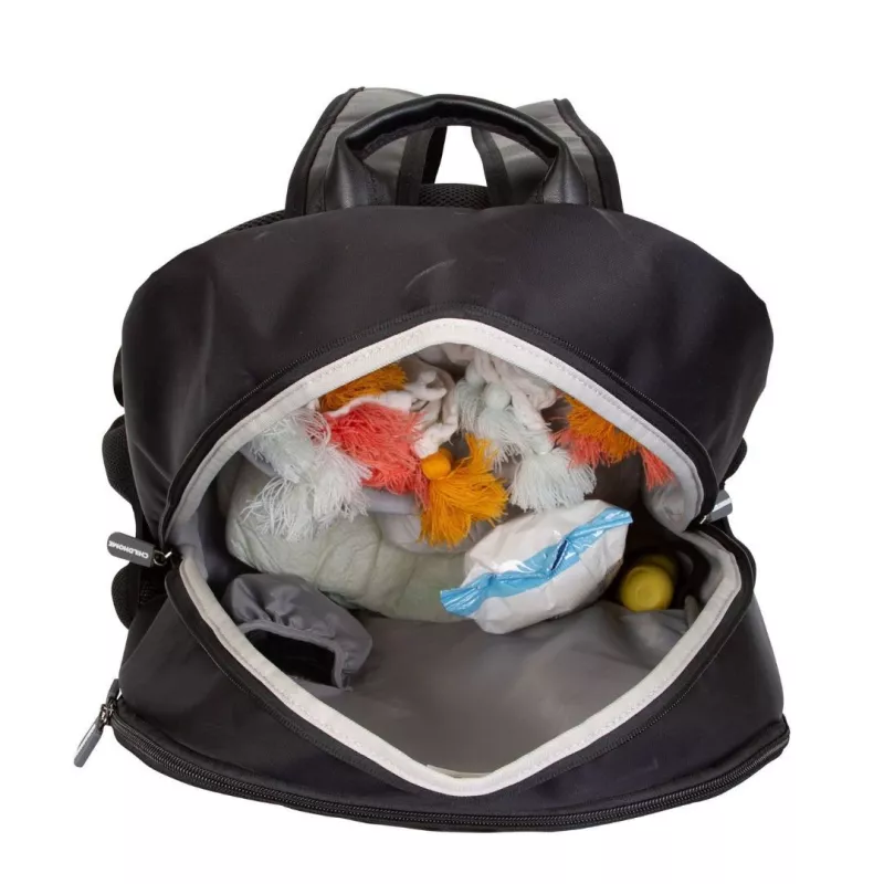 Childhome Mochila Daddy Bag interior lleno