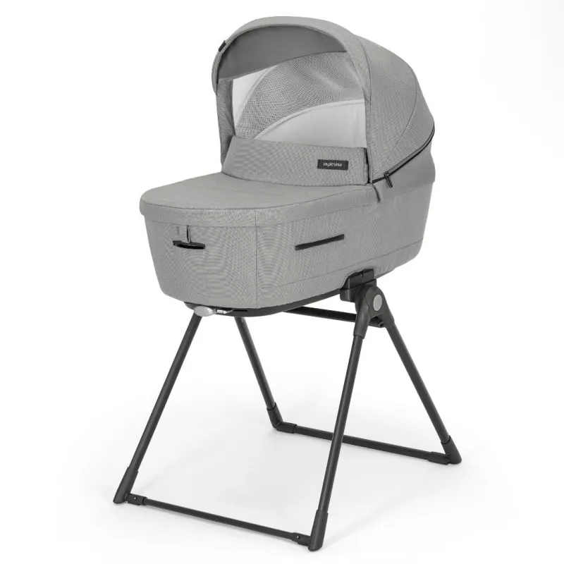 Inglesina Cochecito Aptica 2023 Satin Grey soporte capazo