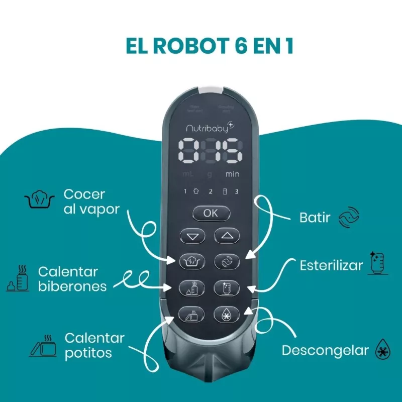 Babymoov Robot de Cocina Nutribaby