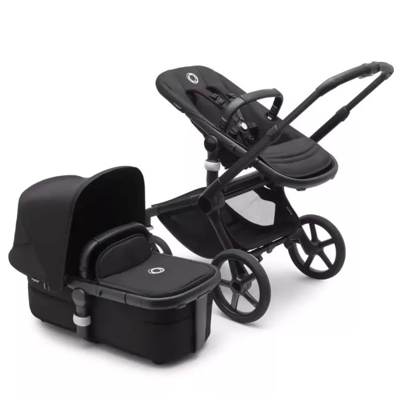 Bugaboo Fox 5 Cochecito Completo, negro medianoche