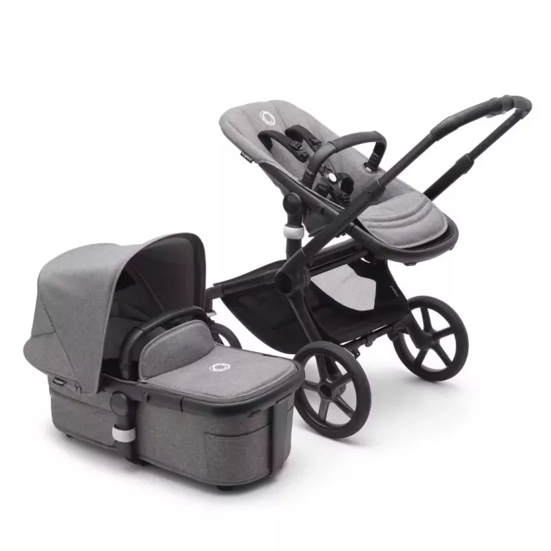 Bugaboo Carrito de Bebé Fox 5 Completo gris melange