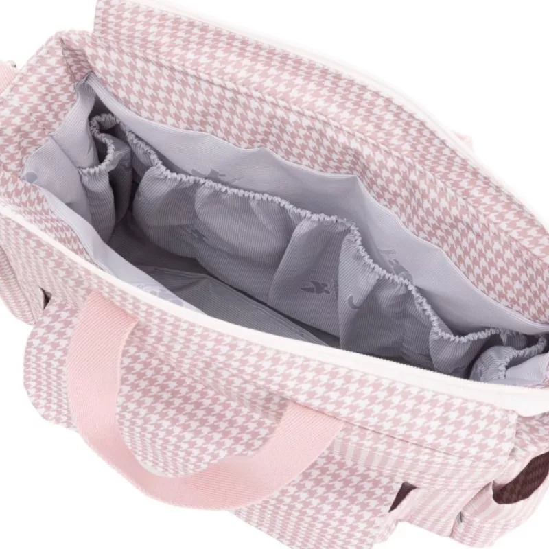 Cambrass Bolso Maternal Pack Windsord rosa interior