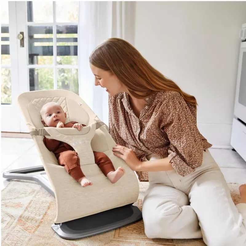 Ergobaby Hamaca 3 en 1 Evolve Crema bebe