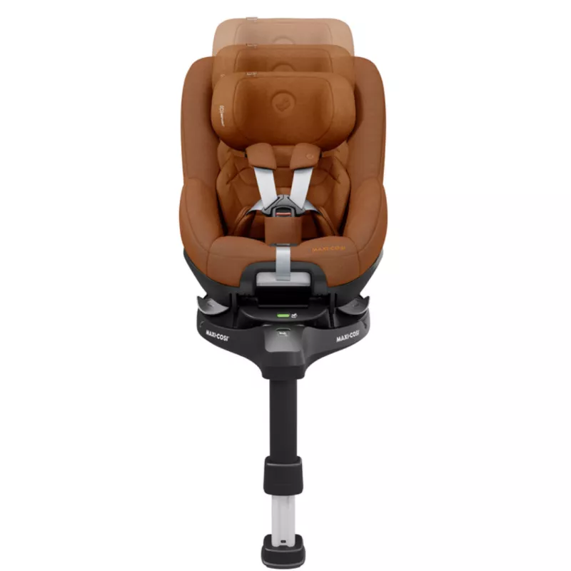 Maxi-Cosi Silla Coche Pearl 360 Pro i-Size Grupo 1 authentic cognac alturas reposacabezas