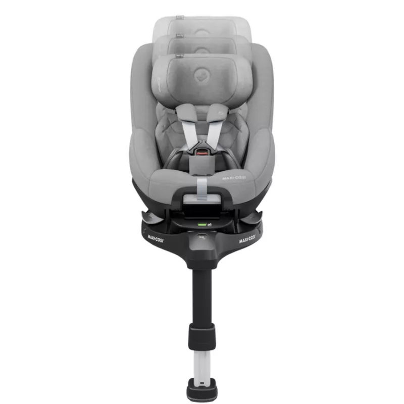 Maxi-Cosi Silla Coche Pearl 360 Pro i-Size Grupo 1 authentic grey reposacabezas posiciones