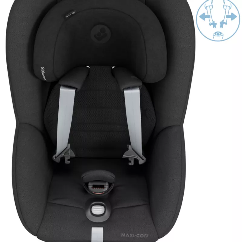 Maxi-Cosi Silla Coche Pearl 360 Pro i-Size Grupo 1 authentic black arnes