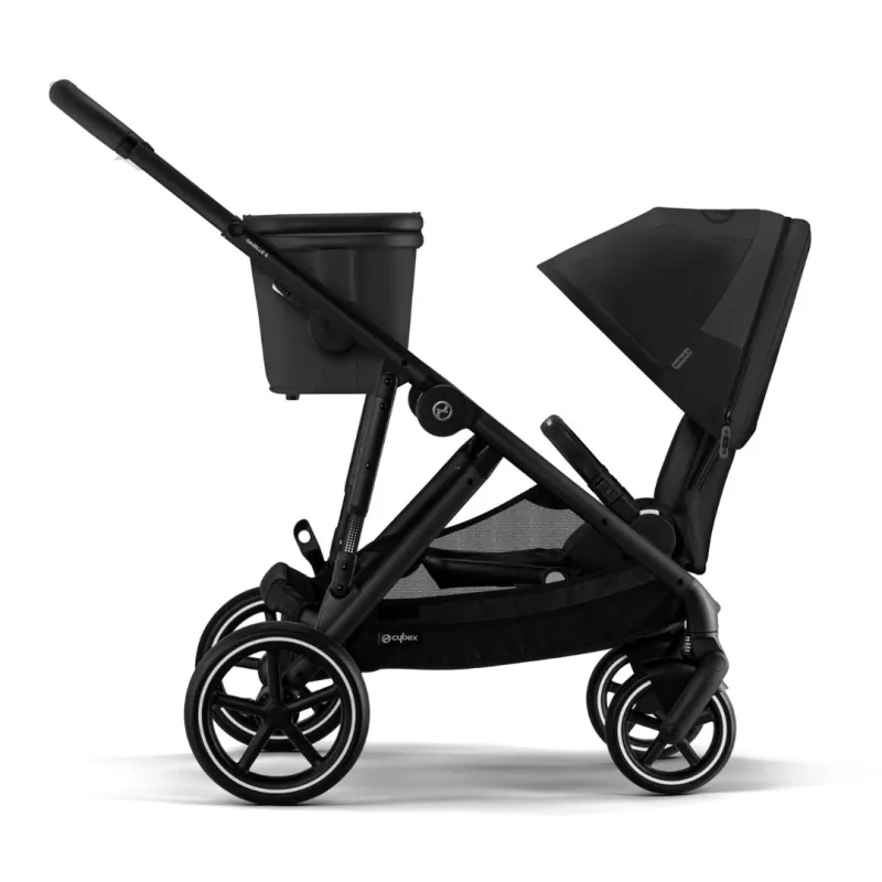 Cybex Silla de Paseo Gazelle S Moon Black de cara