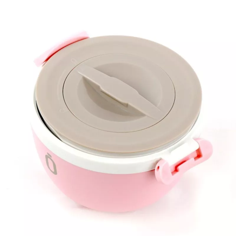 Runbott Termo Lunch Box 56 Plain BCO Rosa bol