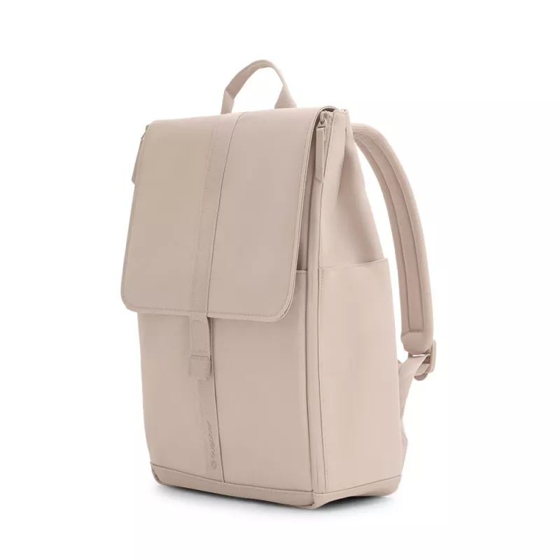 Bugaboo Mochila Cambiador_ Desert Taupe_ Perfectiva izquierda