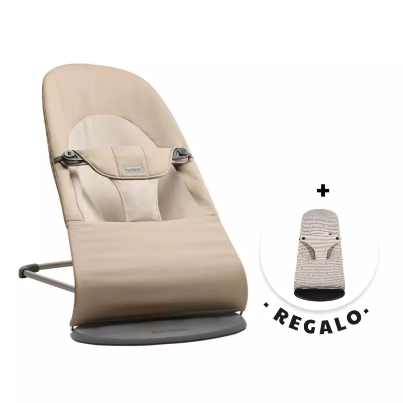 ✅ BabyBjörn Hamaca Balance Soft Cotton + Regalo Funda