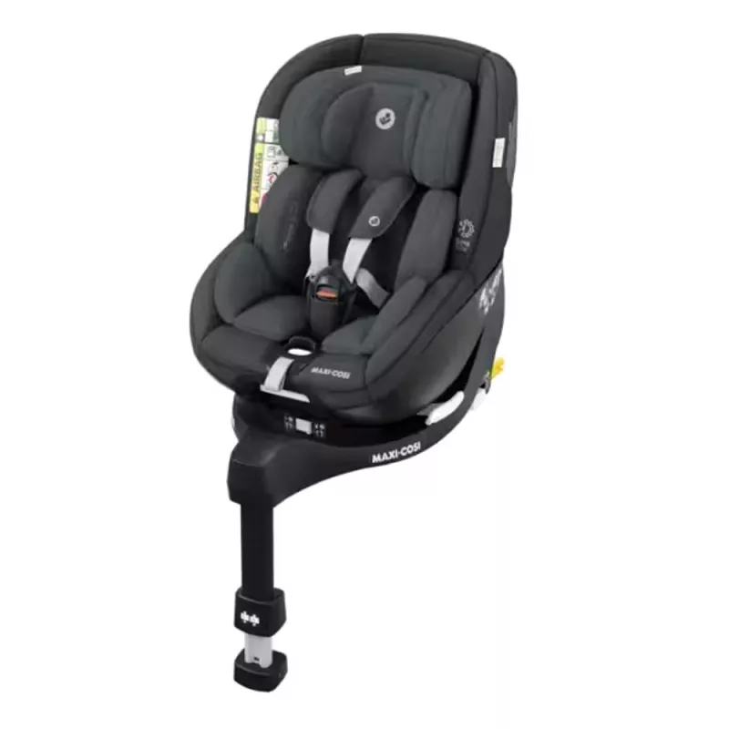 Maxi-Cosi Silla Coche Mica Pro Eco i-Size Grupo 0+/1, authentic grey en base