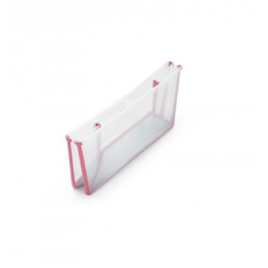 Stokke® bañera plegable FlexiBath® transparente rosa 531903