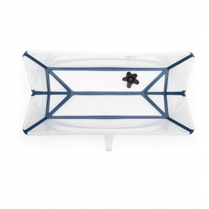 Stokke® bañera plegable FlexiBath® transparente azul 531904