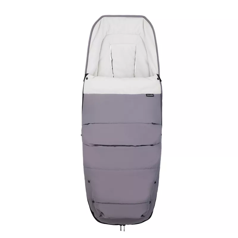 Easywalker Saco Cubrepiés Universal de frente, dark grey