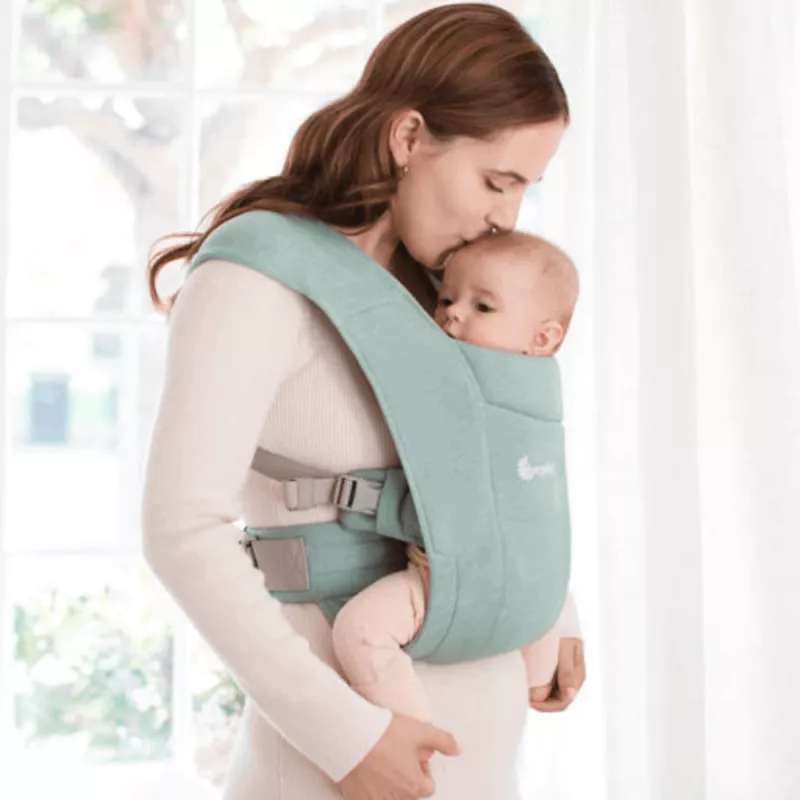 Ergobaby Embrace Mochila Portabebés Jade vida