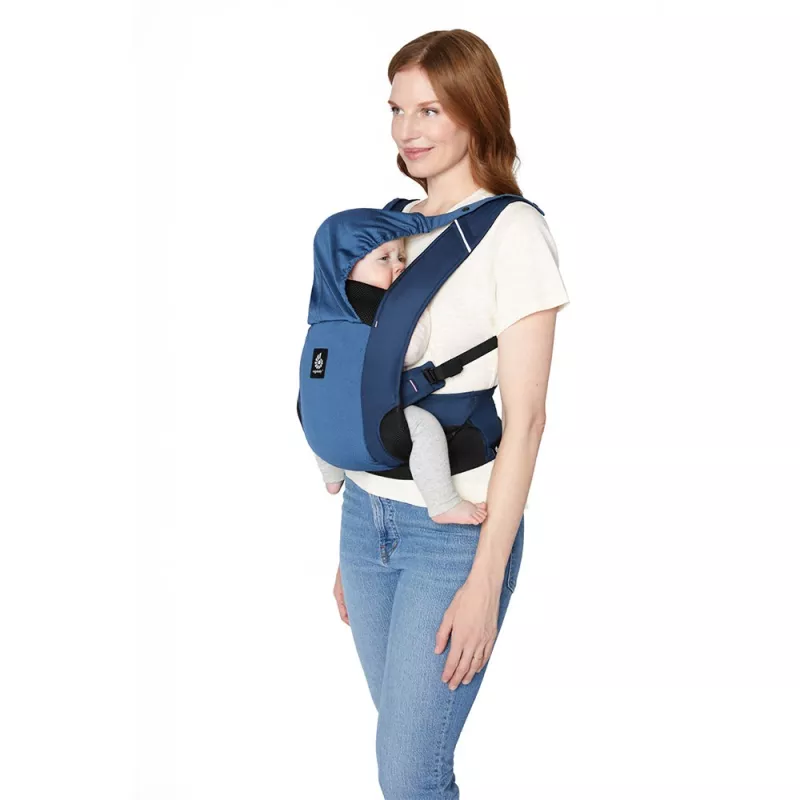 Ergobaby Mochila Portabebés Away_ Azul noche_ Lifestyle