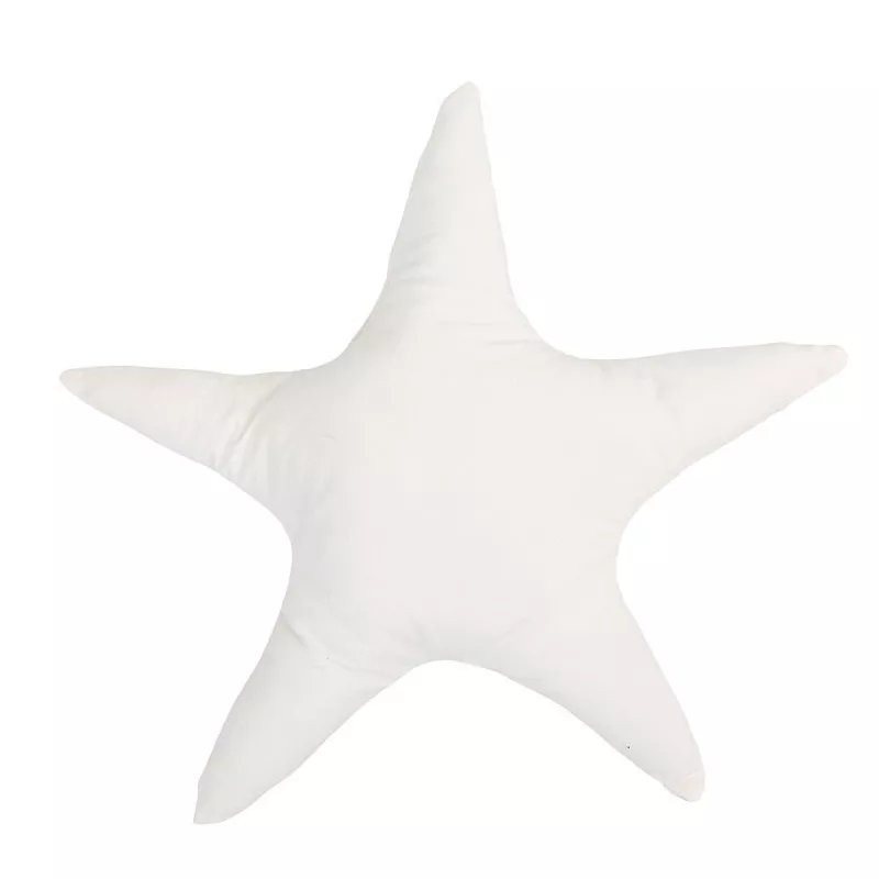 Bimbidreams Cojín Decorativo Estrella_Blanco