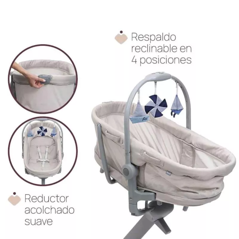 Chicco Minicuna Multifunción Baby Hug Pro 5 en 1