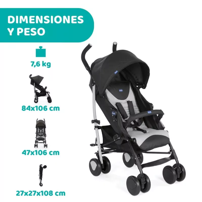 Chicco Silla de Paseo Echo stone medidas