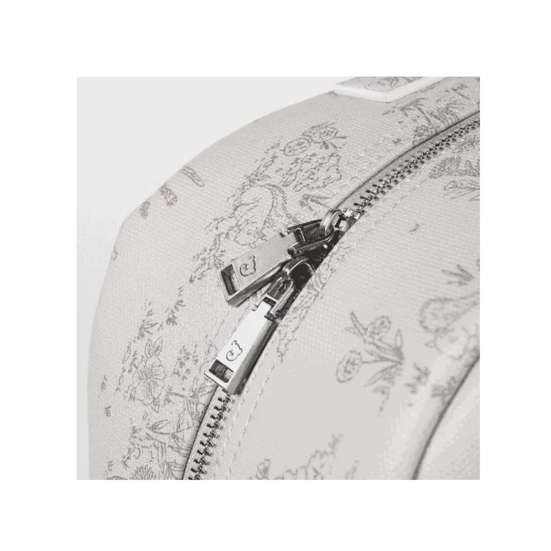 Pasito a Pasito Bolso Maternal Toile de Jouy cream cremallera