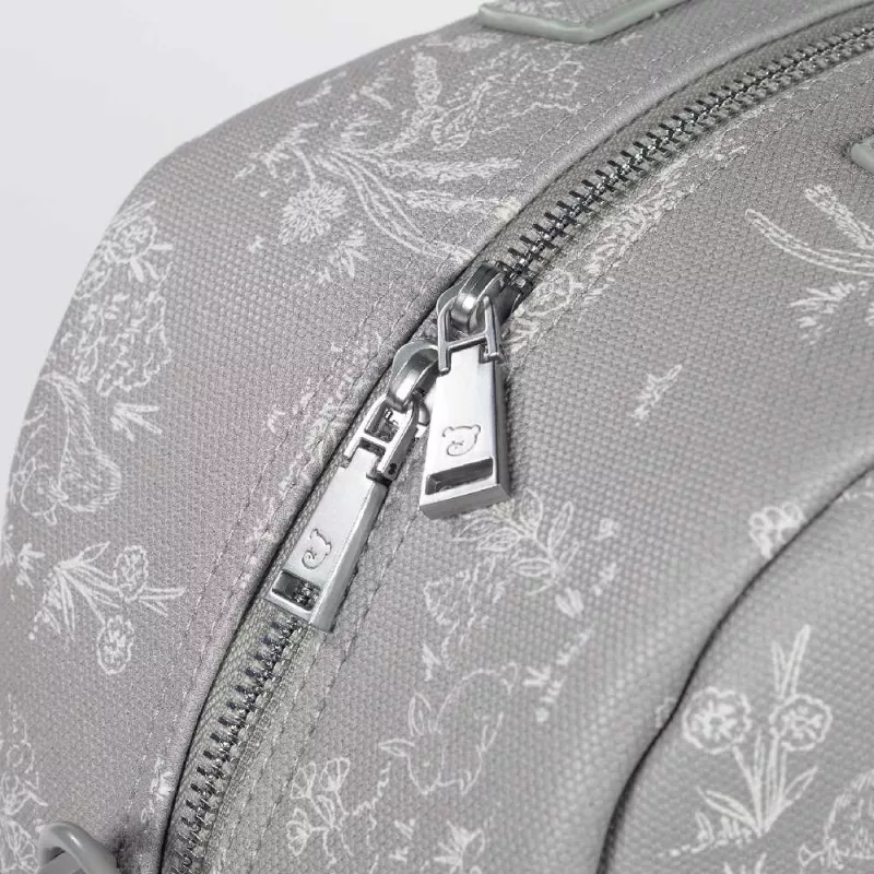 Pasito a Pasito Bolso Maternal Toile de Jouy forest cremallera