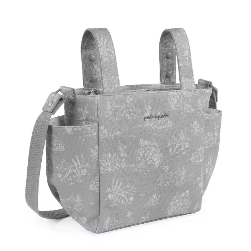 Pasito a Pasito Bolso Crossbody Toile de Jouy forest lado