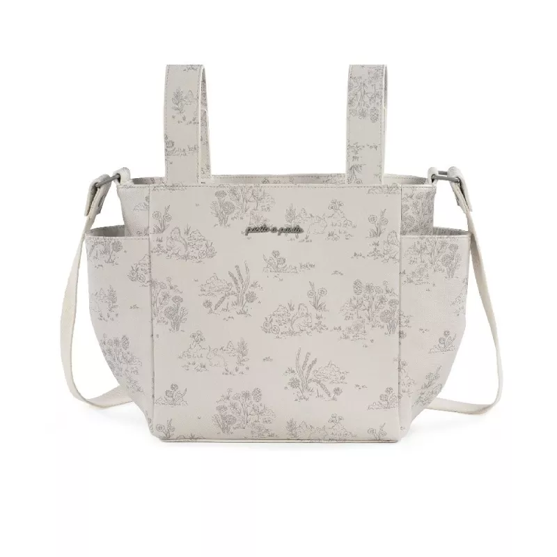 Pasito a Pasito Bolso Crossbody Toile de Jouy cream