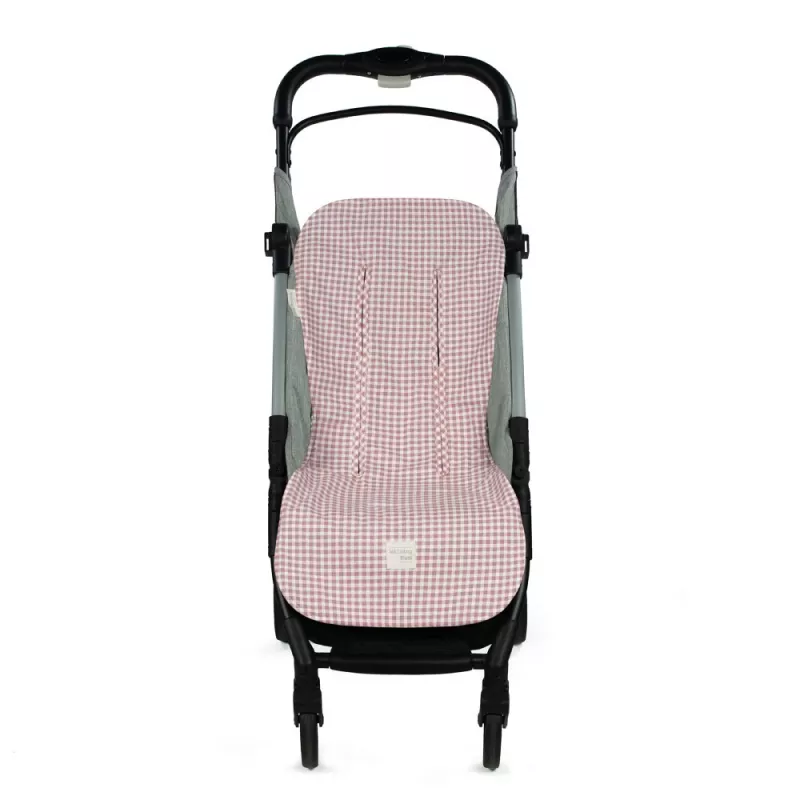 Walking Mum Colchoneta Silla Paseo I Love Vichy Cuadros rosa