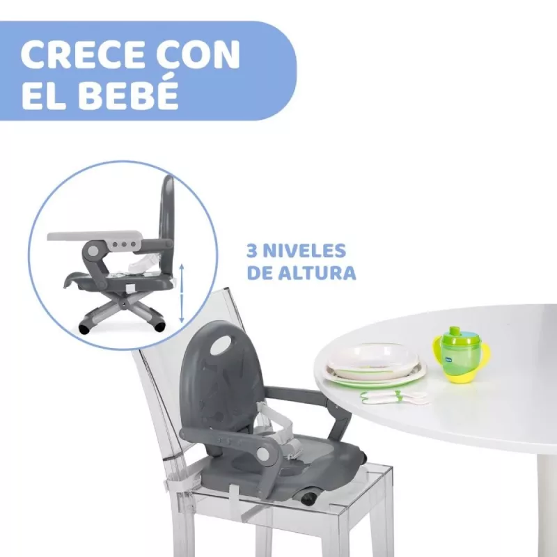 Chicco Asiento Elevador Pocket Snack niveles