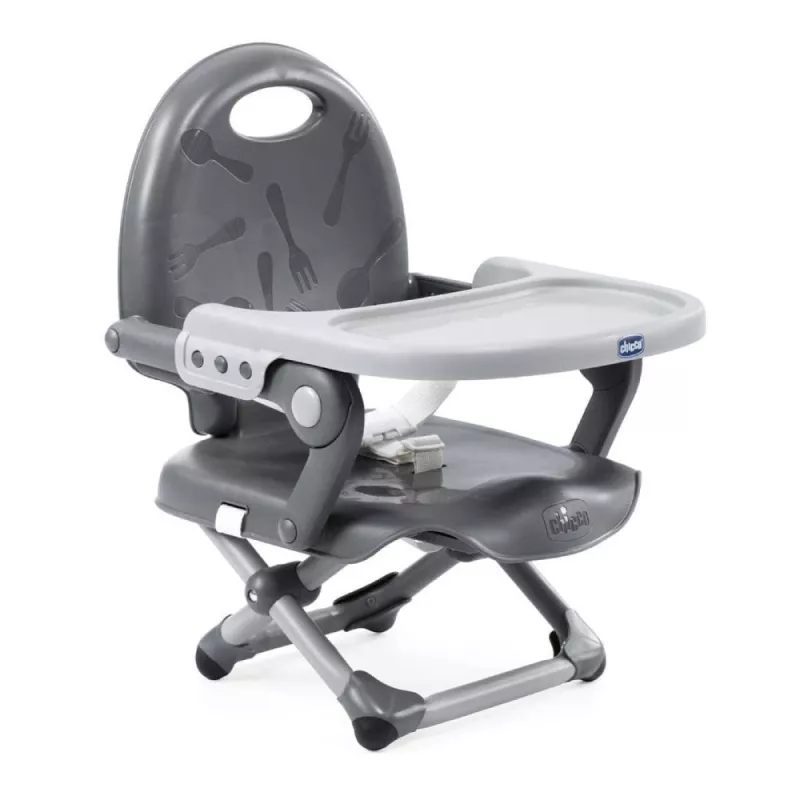 Chicco Asiento Elevador Pocket Snack dark grey