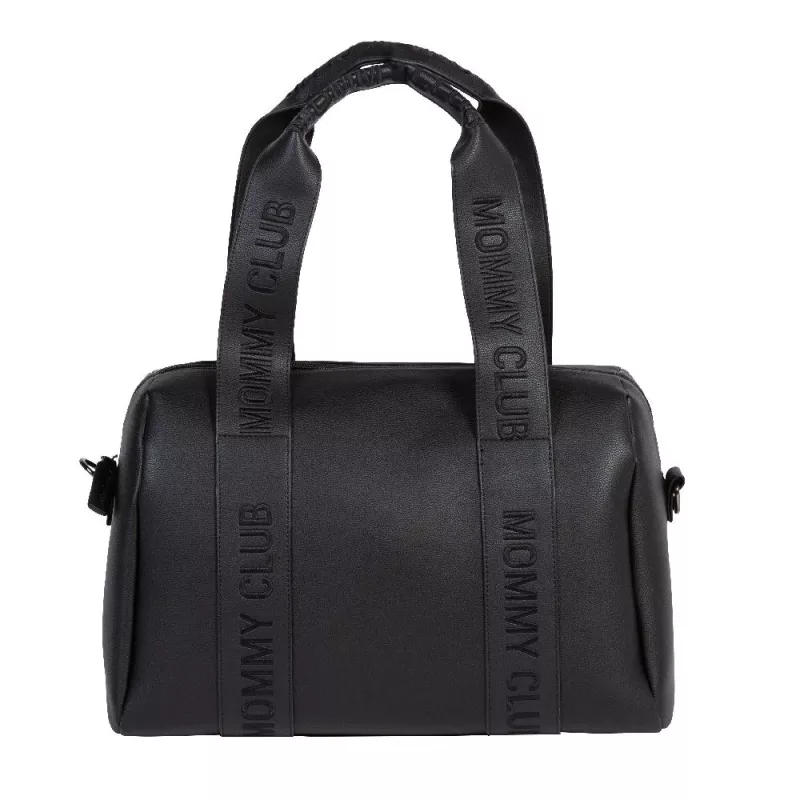 Childhome Bolso Maternal Mommy Club Polipiel negro