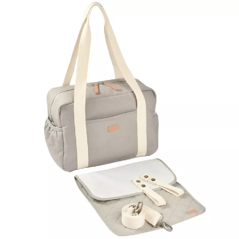 Béaba Bolso Maternal Paris gris cambiador