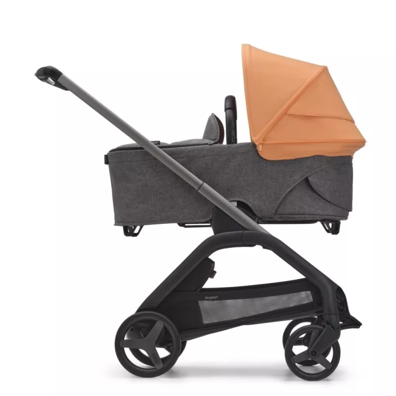 Bugaboo Dragonfly Cochecito Chasis Graphite gris isla coral capazo