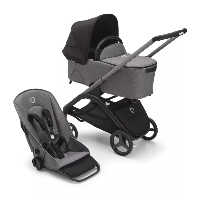 ✅ Bugaboo Dragonfly Carrito de Bebé Chasis Graphite