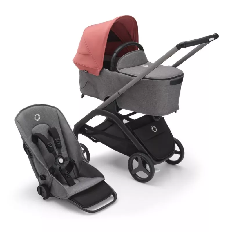 ✅ Bugaboo Dragonfly Carrito de Bebé Chasis Graphite