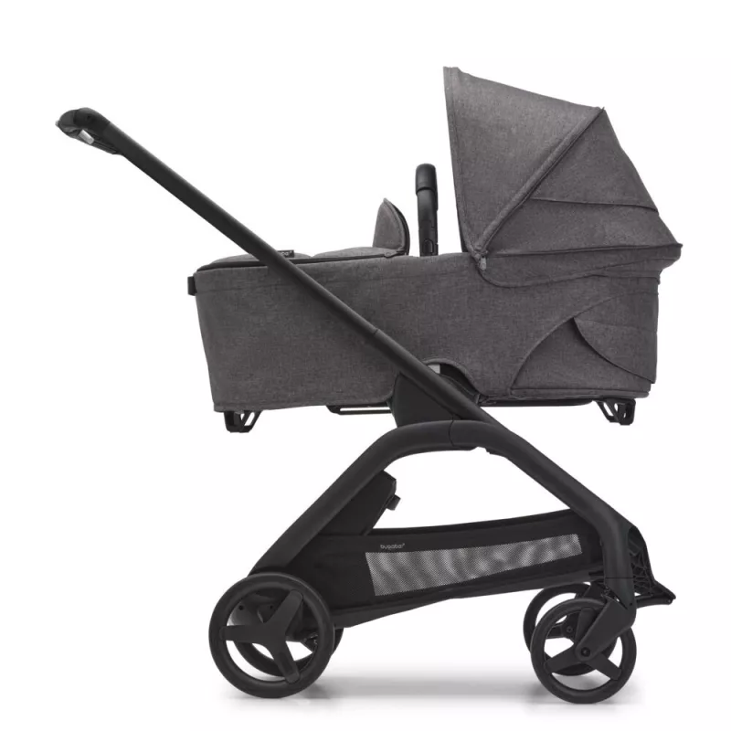 Bugaboo Carrito de Bebé Dragonfly Chasis Gris capazo gris