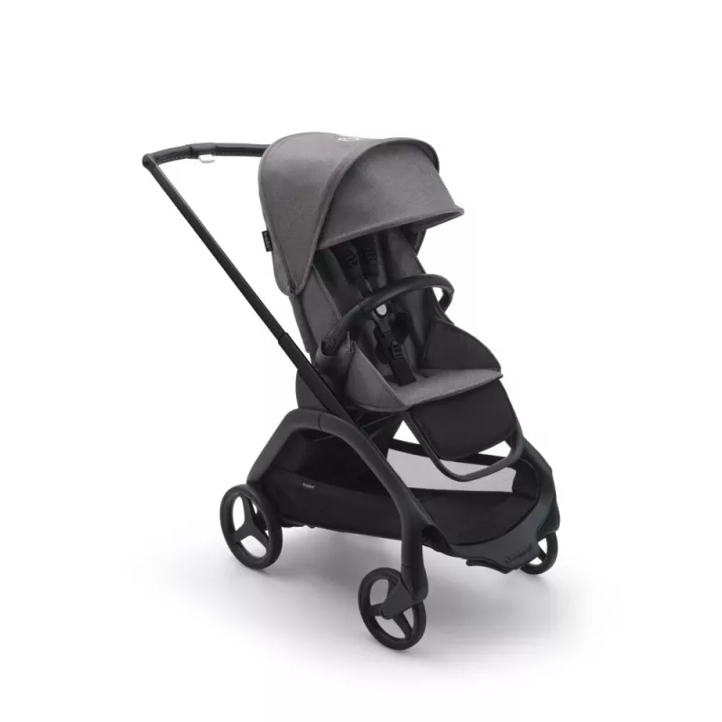 Bugaboo Carrito de Bebé Dragonfly Chasis Gris capazo gris