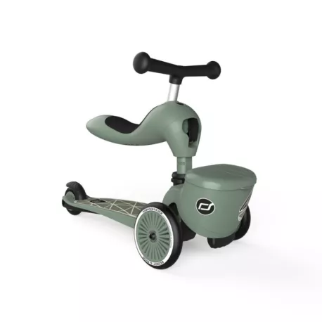 Scoot And Ride Patinete Highwaykick One Lifestyle green lines detalle