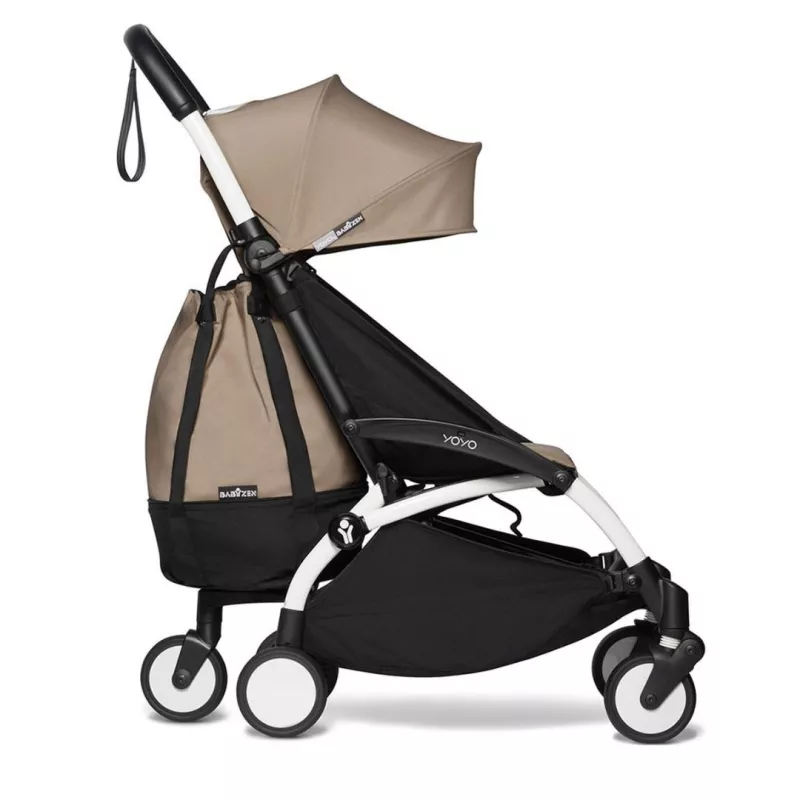 Stokke Babyzen Yoyo Bag taupe lado