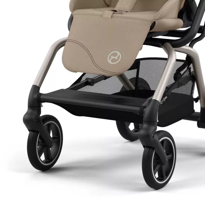 Cybex Silla de Paseo Eezy S Twist+ 2 almond beige ruedas