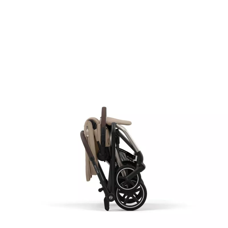 Cybex Silla de Paseo Eezy S Twist+ 2 almond beige plegada